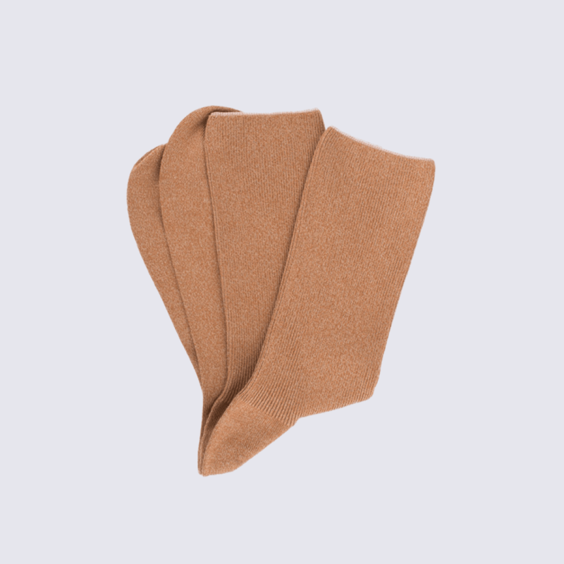 Chaussettes Doré Doré, chaussettes femme en coton désert