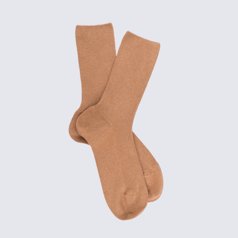 Chaussettes Doré Doré, chaussettes femme en coton désert