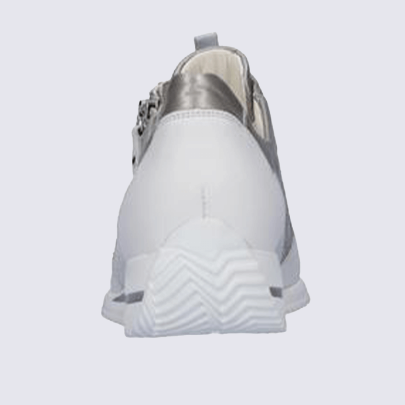 Baskets Waldlaufer, baskets confortables Himona à zip femme pierre