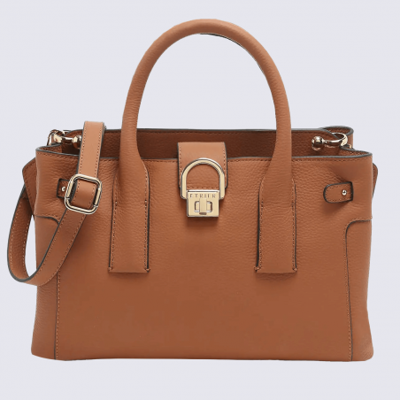 Sac à main Etrier, sac à main ligne equestre femme en cuir Camel Sac à main Etrier, sac à main ligne equestre femme en cuir Camel
