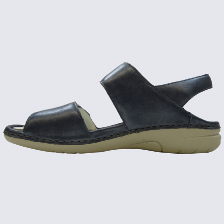 Sandales Waldlaufer, sandales confortables femme en cuir jeans perlé Sandales Waldlaufer, sandales confortables femme en cuir jeans perlé