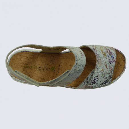 Sandales Waldlaufer, sandales confortables et cool femme en cuir multicolore Sandales Waldlaufer, sandales confortables et cool femme en cuir multicolore