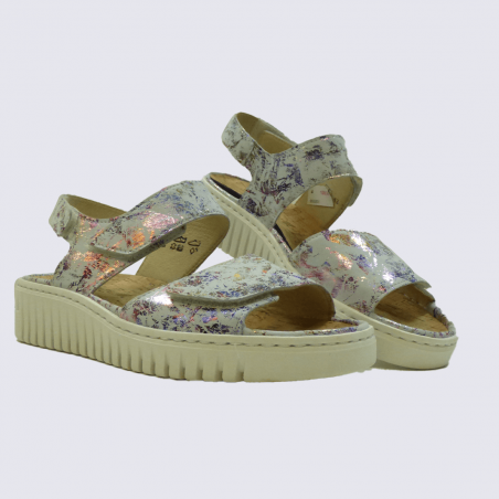 Sandales Waldlaufer, sandales confortables et cool femme en cuir multicolore Sandales Waldlaufer, sandales confortables et cool femme en cuir multicolore