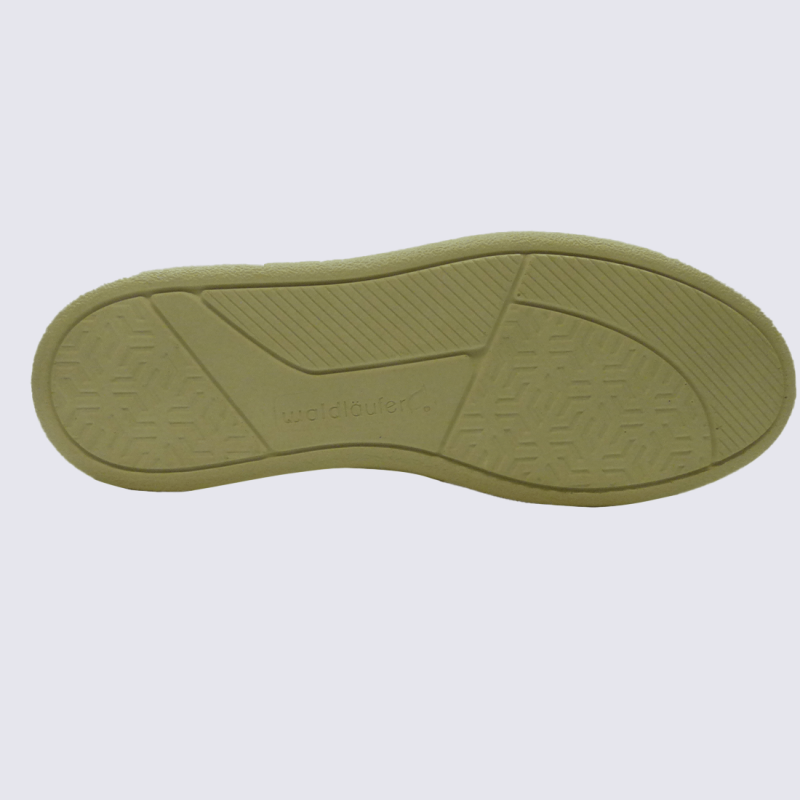 Mocassins Waldlaufer, mocassins modernes et confortables pour femme en cuir pierre