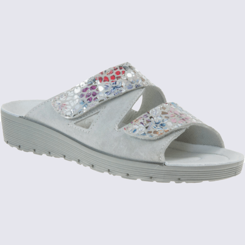 Mules Rohde, mules à velcros confort et élégante femme quartz