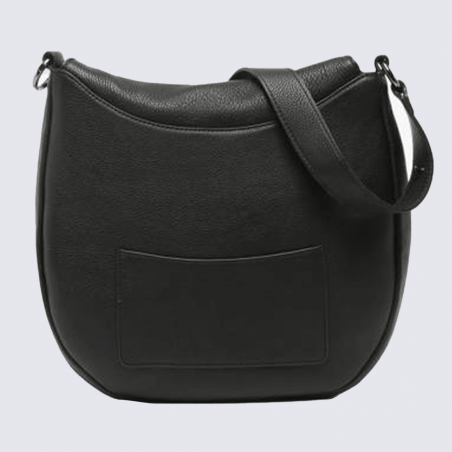 Sac porté épaule Etrier, Sac porté épaule ligne manege femme en cuir noir Sac porté épaule Etrier, Sac porté épaule ligne manege femme en cuir noir