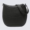 Sac porté épaule Etrier, Sac porté épaule ligne manege femme en cuir noir Sac porté épaule Etrier, Sac porté épaule ligne manege femme en cuir noir