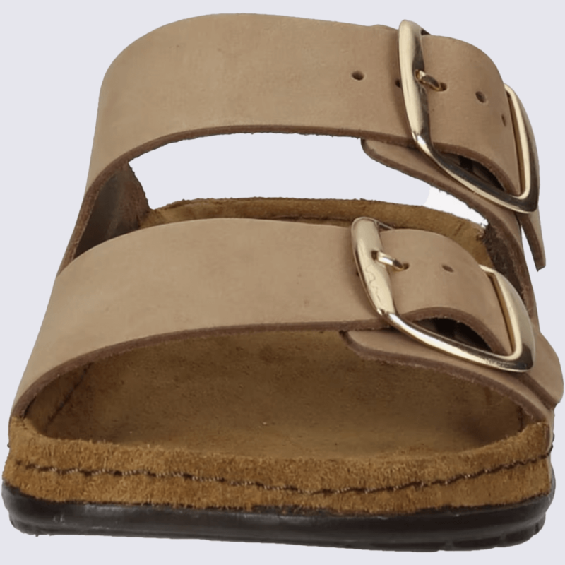 Mules Rohde, mules à boucle tendance et pratique femme nature