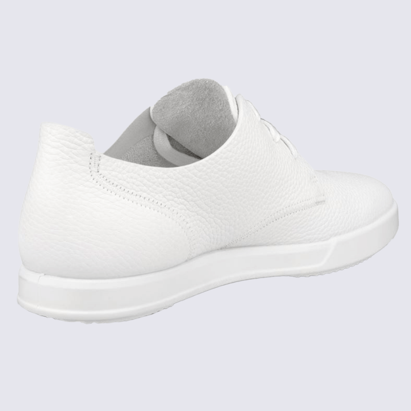 Baskets ECCO, basket sobres et chic homme en cuir blanc