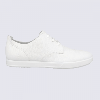 Baskets ECCO, basket sobres et chic homme en cuir blanc