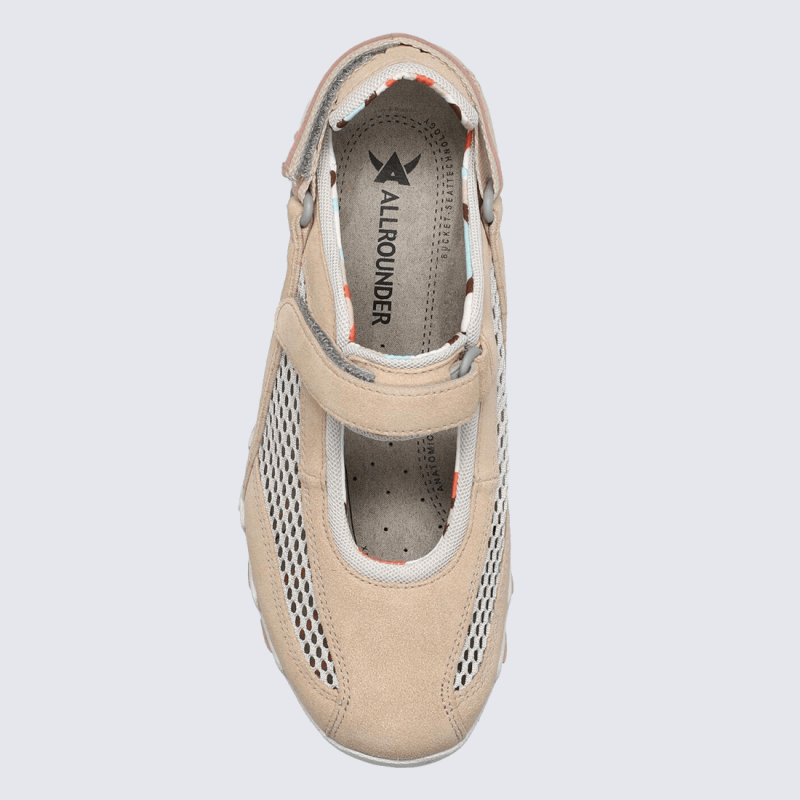 Chaussures Allrounder, chaussures de marche d'été femme sahara