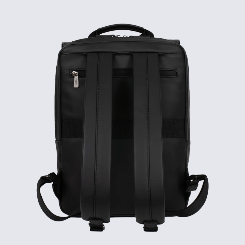 Sac à dos Hexagona, Sac à dos Élégant & Fonctionnel mixte en textile Noir