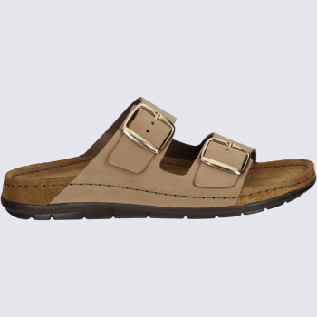 Mules Rohde, mules à boucle tendance et pratique femme nature