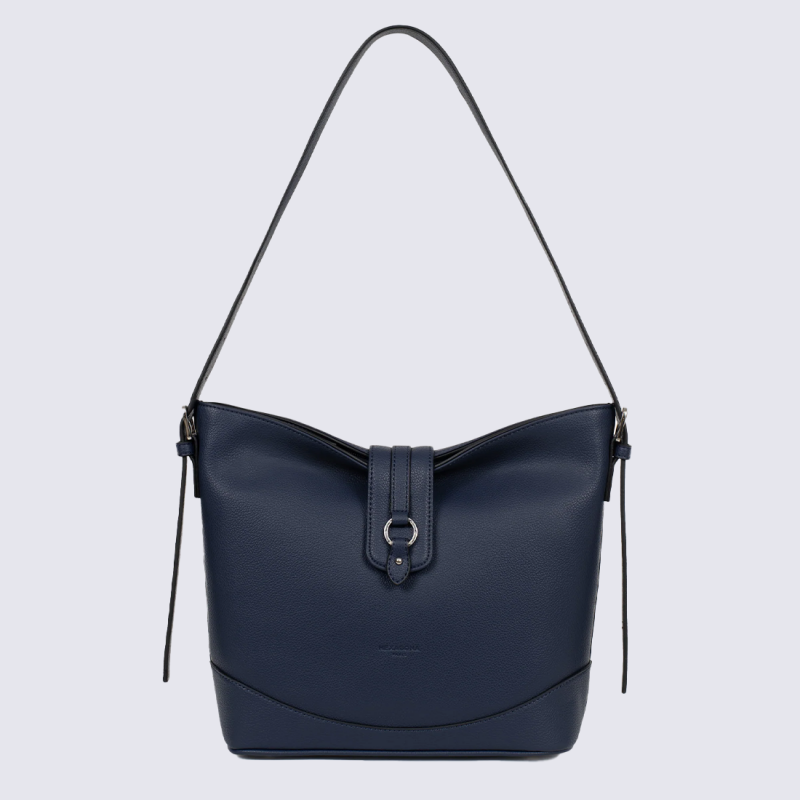 Besace Hexagona, Besace chic et pratique femme en textile marine