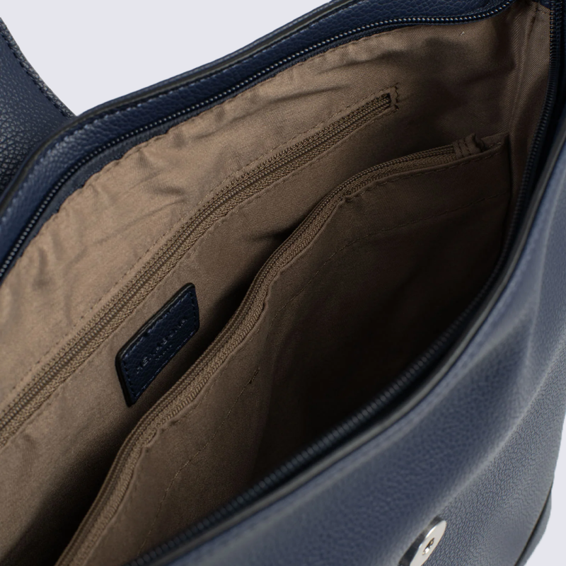 Besace Hexagona, Besace chic et pratique femme en textile marine