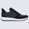 Baskets Ara, Baskets sport confort homme en cuir bleu Baskets Ara, Baskets sport confort homme en cuir bleu