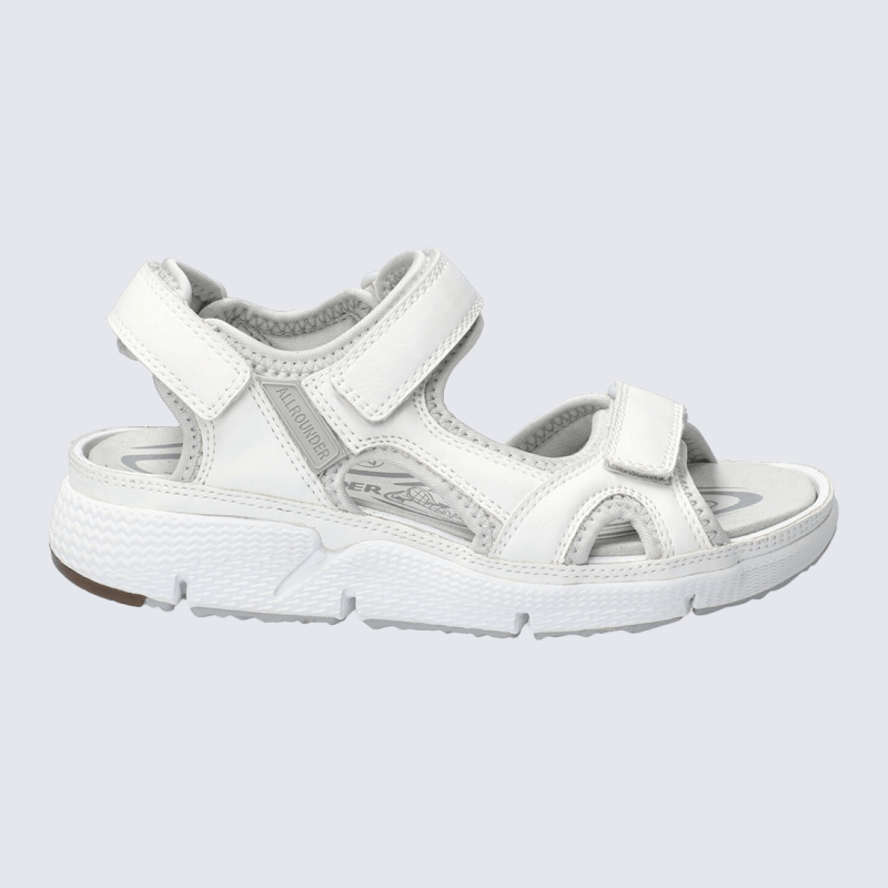 Sandales Allrounder, sandales sportives pour femme blanc de blanc