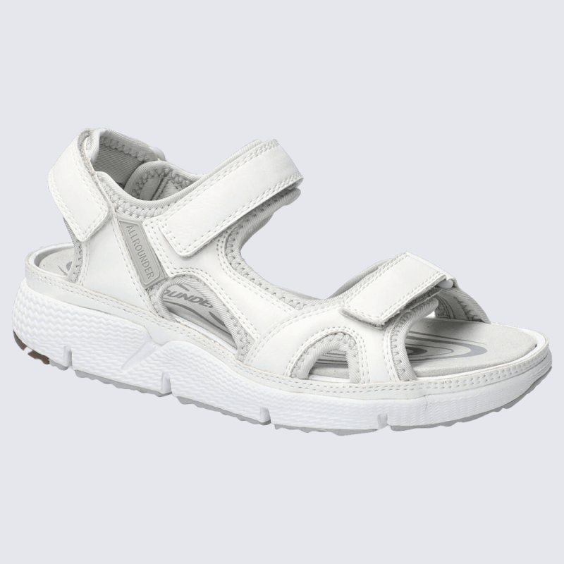 Sandales Allrounder, sandales sportives pour femme blanc de blanc