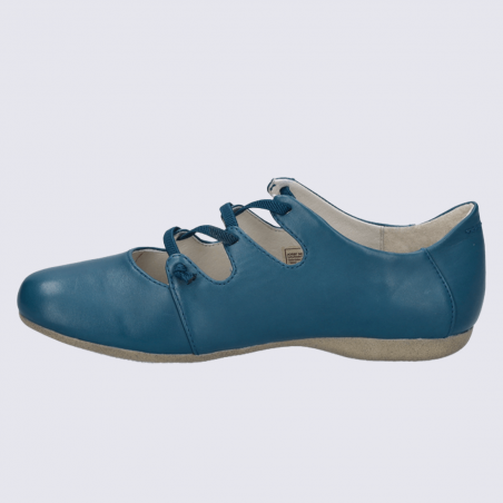 Ballerines Josef Seibel, ballerines légères femme en cuir océan Ballerines Josef Seibel, ballerines légères femme en cuir océan