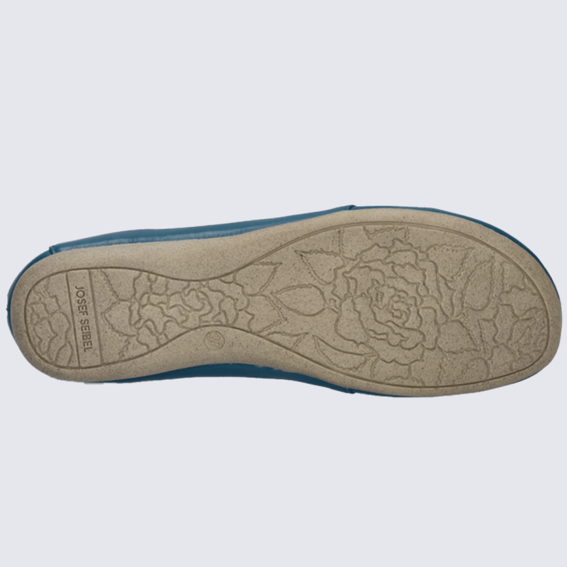 Ballerines Josef Seibel, ballerines légères femme en cuir océan