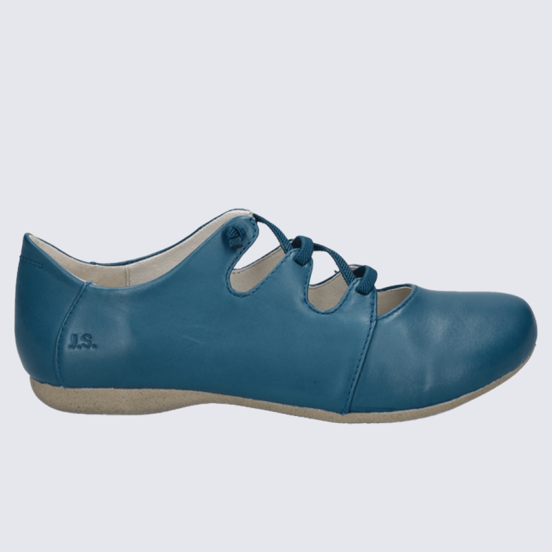 Ballerines Josef Seibel, ballerines légères femme en cuir océan