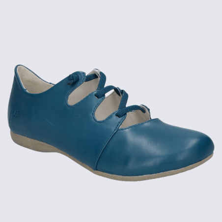 Ballerines Josef Seibel, ballerines légères femme en cuir océan Ballerines Josef Seibel, ballerines légères femme en cuir océan