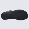 Nu-pieds Josef Seibel, nu-pieds femme à velcro en cuir menthe Nu-pieds Josef Seibel, nu-pieds femme à velcro en cuir menthe