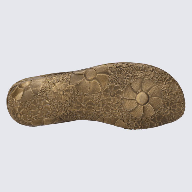 Sandales Rosalie Josef Seibel, Sandales élégantes cuir perforé femme noir