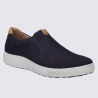 Baskets Josef Seibel, Baskets de ville a enfiler homme en cuir nubuck océan Baskets Josef Seibel, Baskets de ville a enfiler homme en cuir nubuck océan