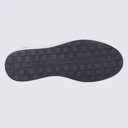 Baskets Josef Seibel, Baskets de ville a enfiler homme en cuir nubuck océan