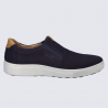 Baskets Josef Seibel, Baskets de ville a enfiler homme en cuir nubuck océan Baskets Josef Seibel, Baskets de ville a enfiler homme en cuir nubuck océan