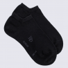 Chaussettes Doré Doré, chaussettes confort femme en coton Egyptien noir Chaussettes Doré Doré, chaussettes confort femme en coton Egyptien noir