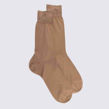 Chaussettes Doré Doré, chaussettes homme en coton pur fil d'Ecosse faon