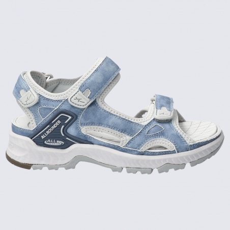 Sandales Allrounder, sandales à velcro sportives femme textile bleu ciel Sandales Allrounder, sandales à velcro sportives femme textile bleu ciel