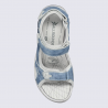 Sandales Allrounder, sandales à velcro sportives femme textile bleu ciel Sandales Allrounder, sandales à velcro sportives femme textile bleu ciel