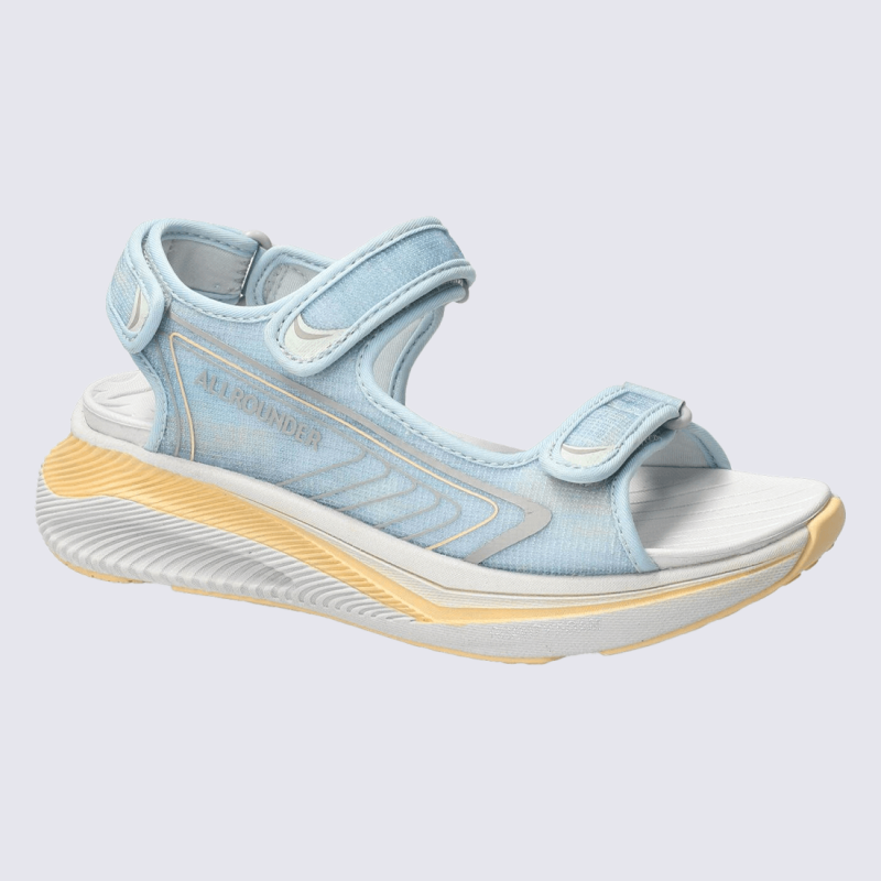 Sandales Allrounder by Mephisto, Sandales Fantasia sport outdoor femme en textile bleu clair