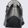 Baskets Waldläufer, sneakers confort femme en cuir de cerf noir Baskets Waldläufer, sneakers confort femme en cuir de cerf noir