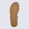 Sandales Mephisto, sandales à talons effet craquelé femme en cuir beige Sandales Mephisto, sandales à talons effet craquelé femme en cuir beige