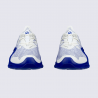 Baskets ECCO, Baskets performance sportive homme en maille blanche et semelle bleue Baskets ECCO, Baskets performance sportive homme en maille blanche et semelle bleue