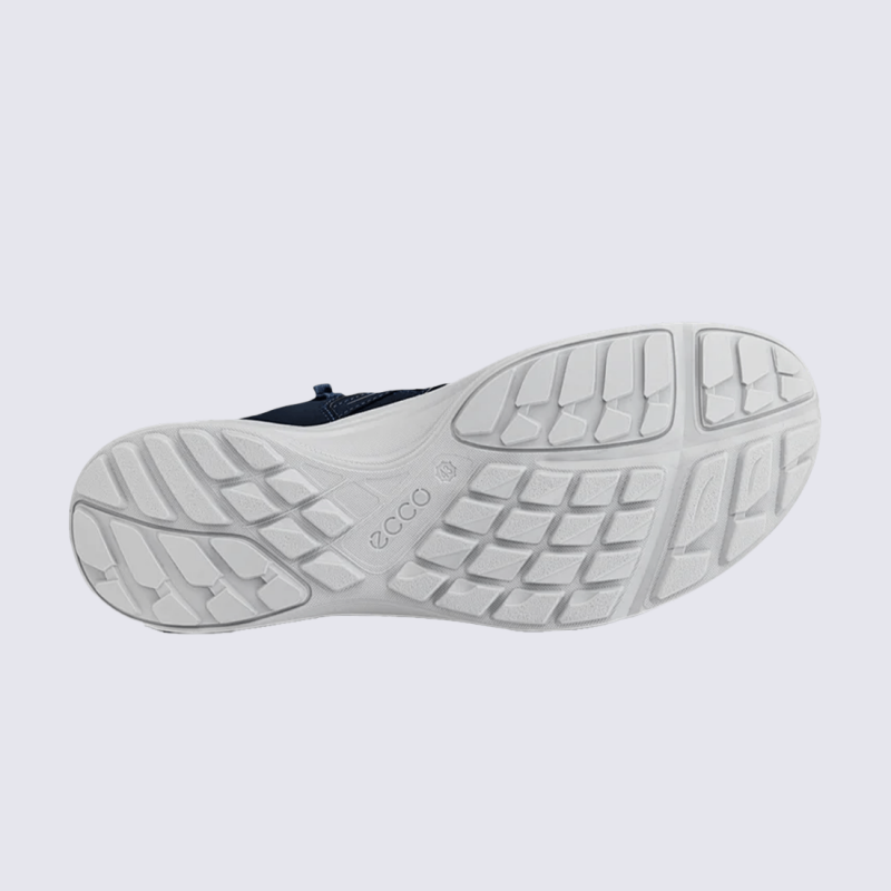 Baskets ECCO, Baskets respirante avec laçage rapide et semelle amortissante homme marine