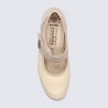Ballerines Mobils, ballerines à talons chic femme en cuir sable clair Ballerines Mobils, ballerines à talons chic femme en cuir sable clair
