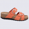 Mules Rohde, Mules brides réglables femme en cuir nubuck baiser Mules Rohde, Mules brides réglables femme en cuir nubuck baiser