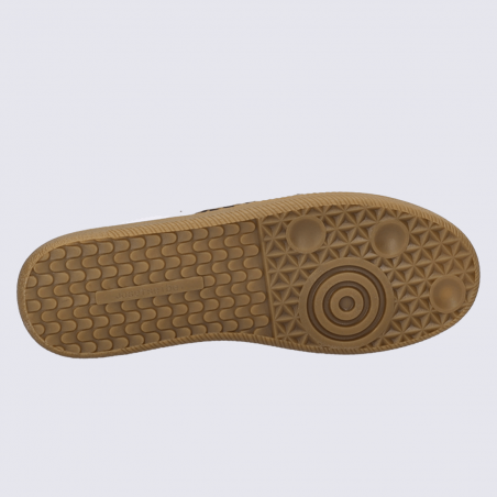 Chaussures Josef Seibel, Chaussures a la mode design léopard femmes en cuir noir multi