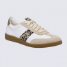 Chaussures Josef Seibel, Chaussures a la mode design léopard femmes en cuir beige multi Chaussures Josef Seibel, Chaussures a la mode design léopard femmes en cuir beige multi