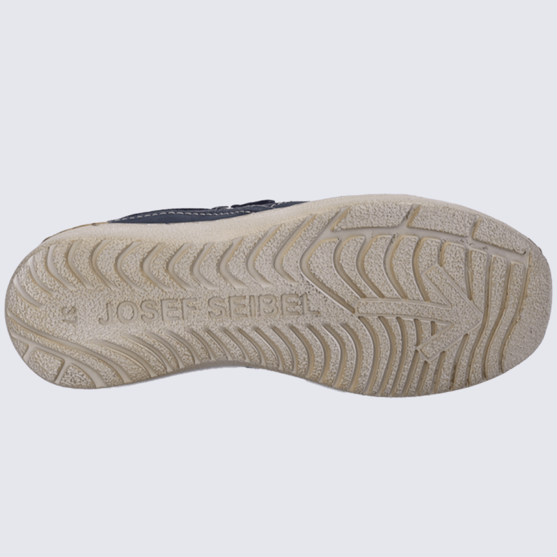 Baskets Josef Seibel, baskets style sportif femme en nubuck océan requin