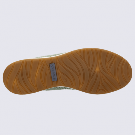 Chaussures Josef Seibel, Chaussures basses femme en textile menthe Chaussures Josef Seibel, Chaussures basses femme en textile menthe