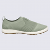 Chaussures Josef Seibel, Chaussures basses femme en textile menthe Chaussures Josef Seibel, Chaussures basses femme en textile menthe