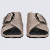 Mules Vital, mules élégantes et moderne femme en cuir rose Mules Vital, mules élégantes et moderne femme en cuir rose
