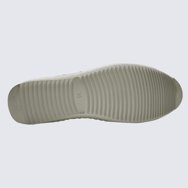 Mules Vital, mules élégantes à talons  moderne femme en cuir métal argent