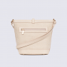 Sac bandoulière Hexagona, Sac bandoulière tendance et pratique femme en textile beige Sac bandoulière Hexagona, Sac bandoulière tendance et pratique femme en textile beige